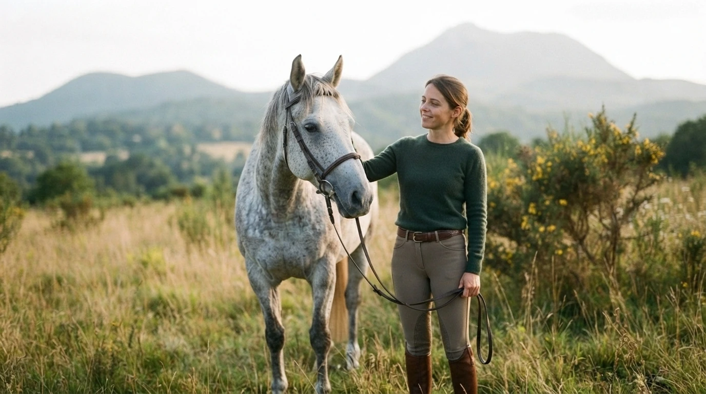 Cours d'équitation à Salettes, Haute-Loire